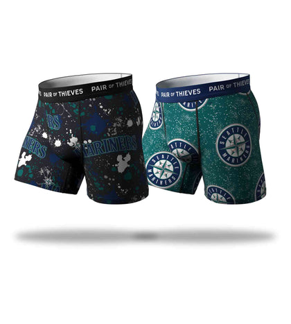 MLB Seattle Mariners SuperFit Boxer Brief 2 Pack
