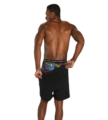 SuperFit Long Boxer Briefs 2 Pack colors contain: Saddle brown, Black, Sienna, Silver, Sienna, Dark olive green, Slate gray, Rosy brown, Dark olive green