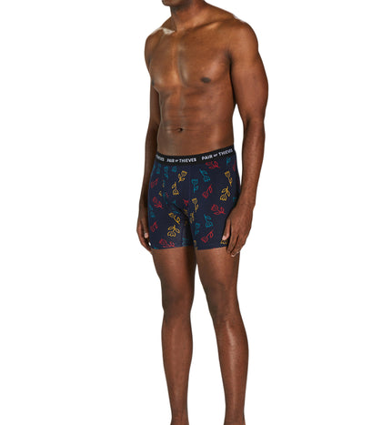 SuperSoft Boxer Brief 2 Pack colors consists of Dark slate gray, Sienna, Dark slate gray, Sienna, Dark Gray, Indian red, Saddle brown, Black, Dark olive green