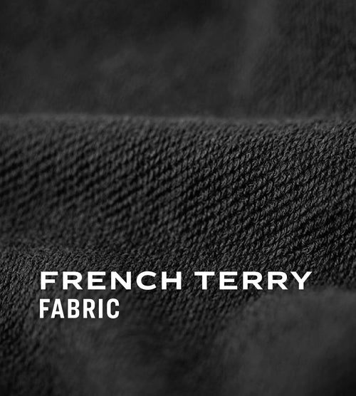 French Terry Sweatshirt contains colors Black, Black, Dark Gray, Black, Black, Light Gray, Dark slate gray, Black, Dim gray