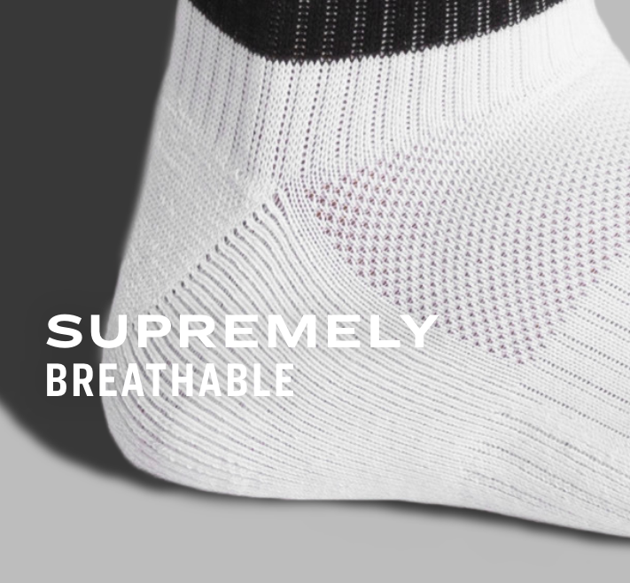 Men’s cushion ankle socks supremely breathable