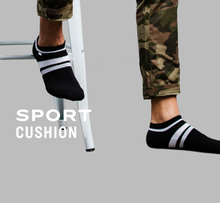 Men’s cushion low cut socks sport cushion