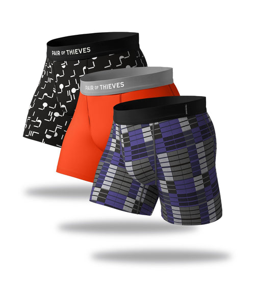 SuperFit Boxer Brief 3 Pack - X-Large