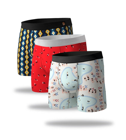SuperSoft Boxer Brief 3 Pack - Small
