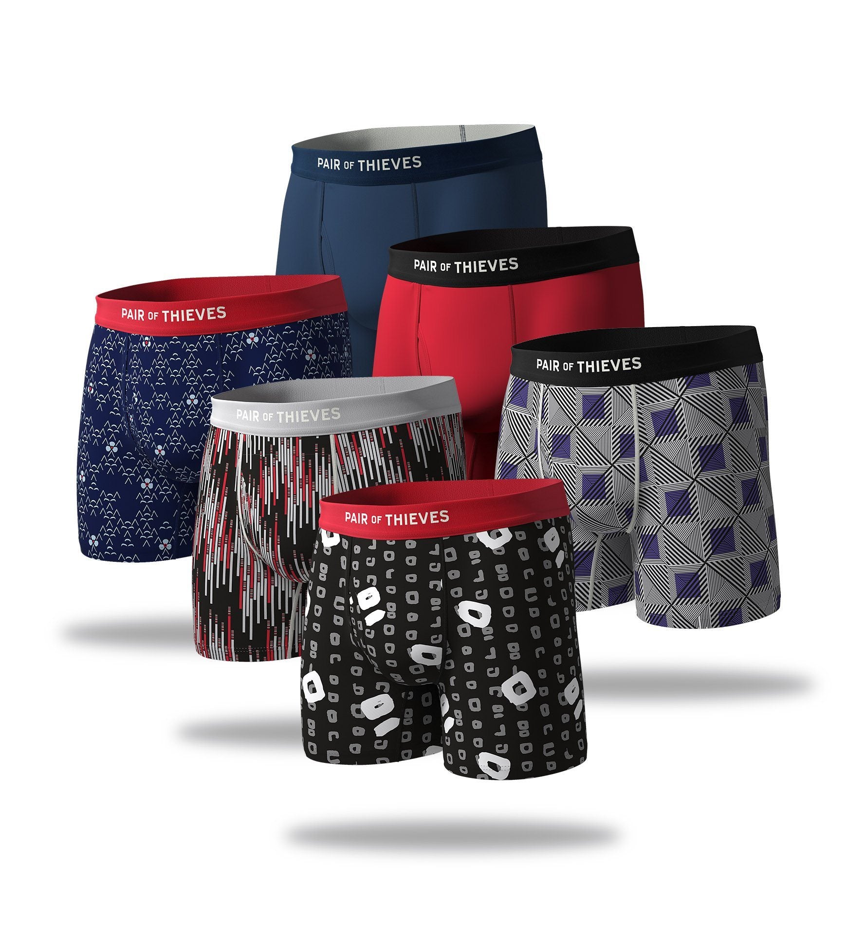 SuperSoft Boxer Brief 6 Pack - Medium