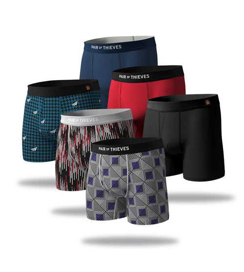 SuperSoft Boxer Brief 6 Pack - Large