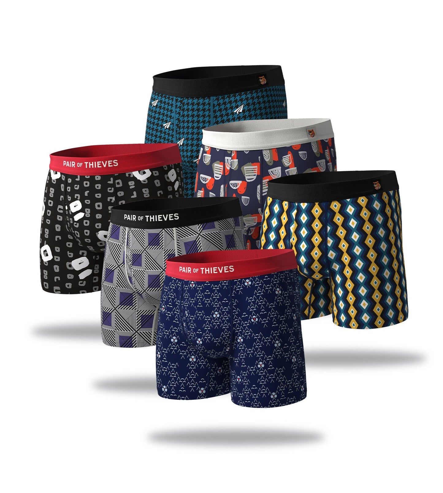 SuperSoft Boxer Brief 6 Pack - X-Large