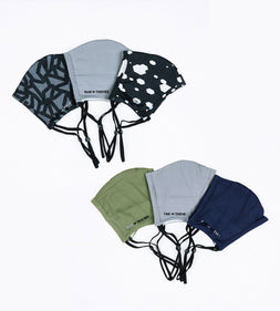 Reusable Face Masks 6 Pack - Assorted