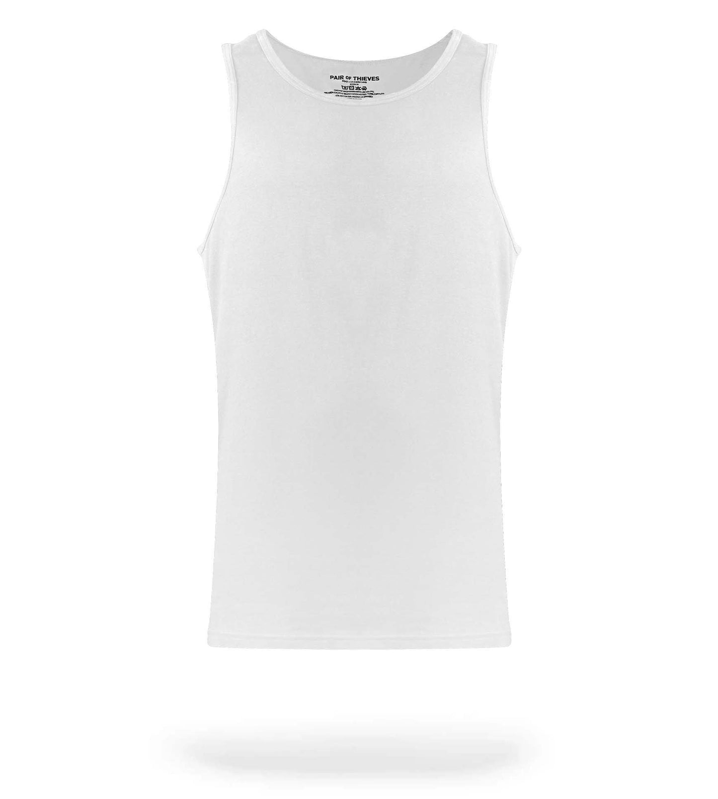 The Solid White Mega Soft Tank product image
