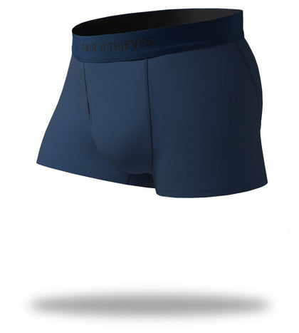 The Solid Navy Navy SuperFit Trunks