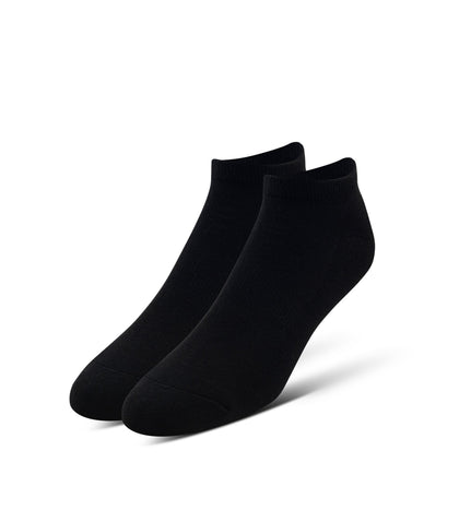 Cushion Low-Cut Socks 3 Pack, solid black